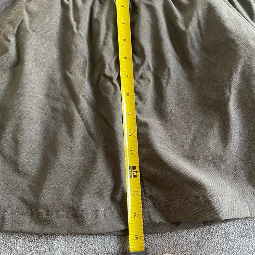 Prana Alana Skort Dark Iron Gray Athletic Skirt Summer Travel Athleisure XS